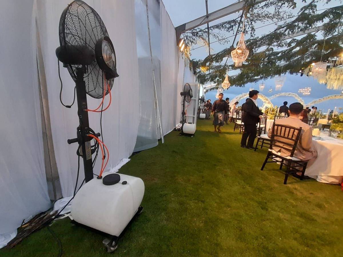 Sewa Kipas Blower Misty Fan Event TEN EVENT SOLUTIONS
